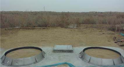  大型蒸渗系统在塔克拉玛干沙漠腹地交付使用